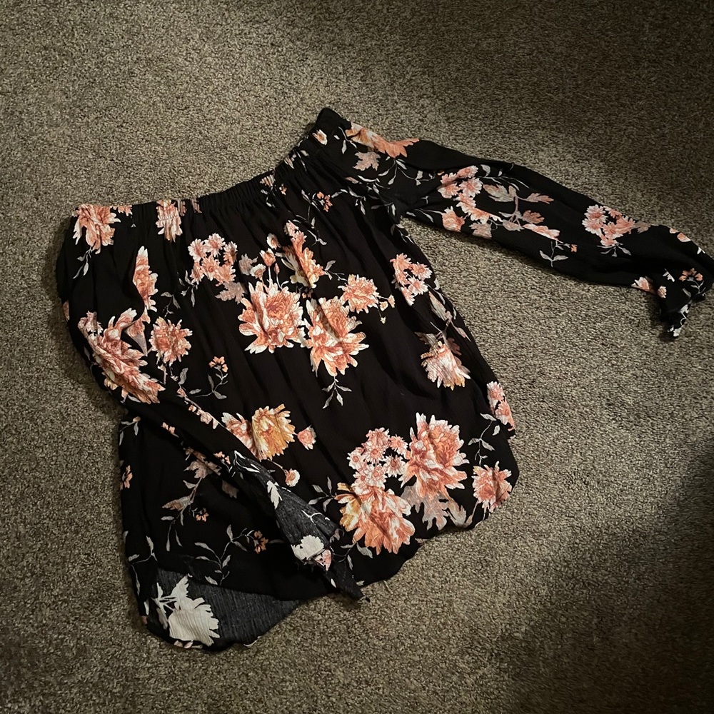 Off the shoulder blouse